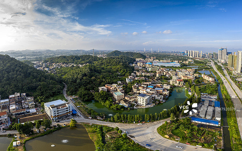 江门 棠下石头村   美丽乡村图片素材