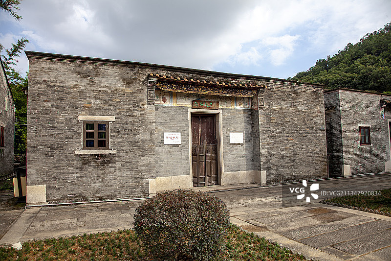 江门 陈垣故居  名人故居图片素材