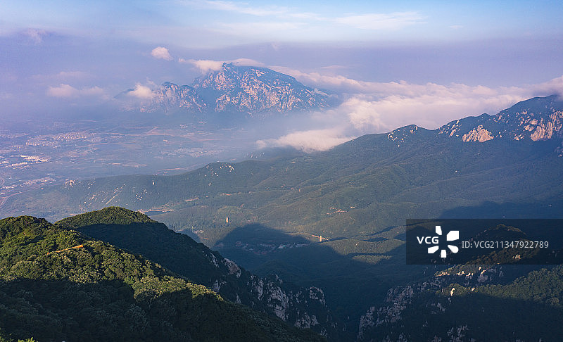 嵩山风光图片素材