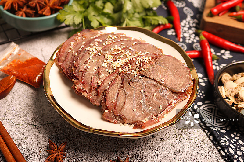 香卤牛肉图片素材