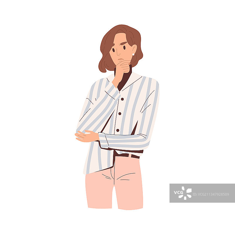 思考和解决问题的沉思者图片素材