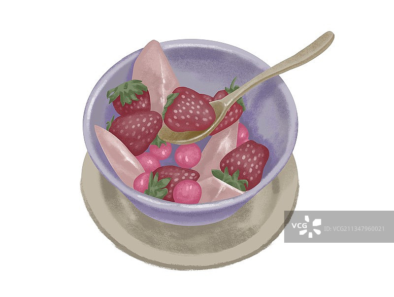一碗水果图片素材