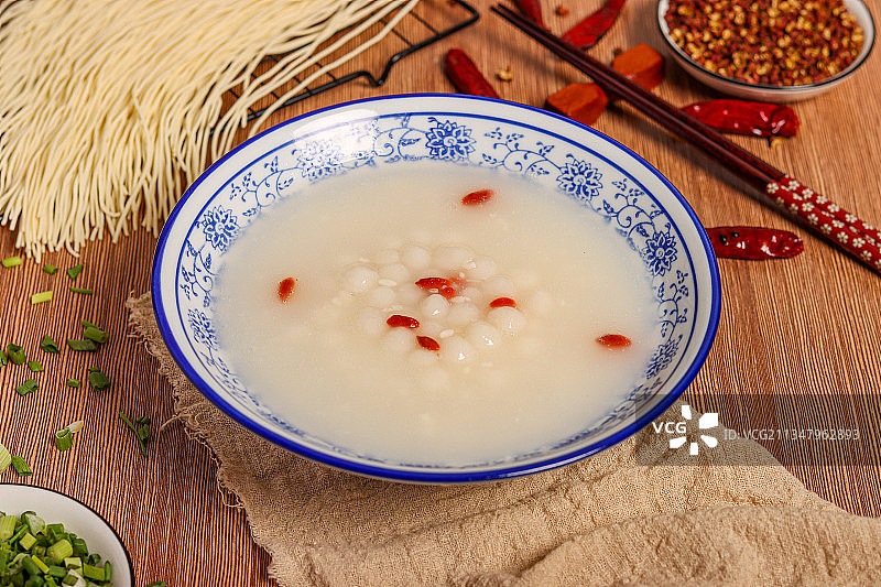 醪糟汤圆图片素材