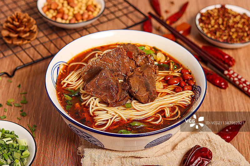 牛肉小面图片素材