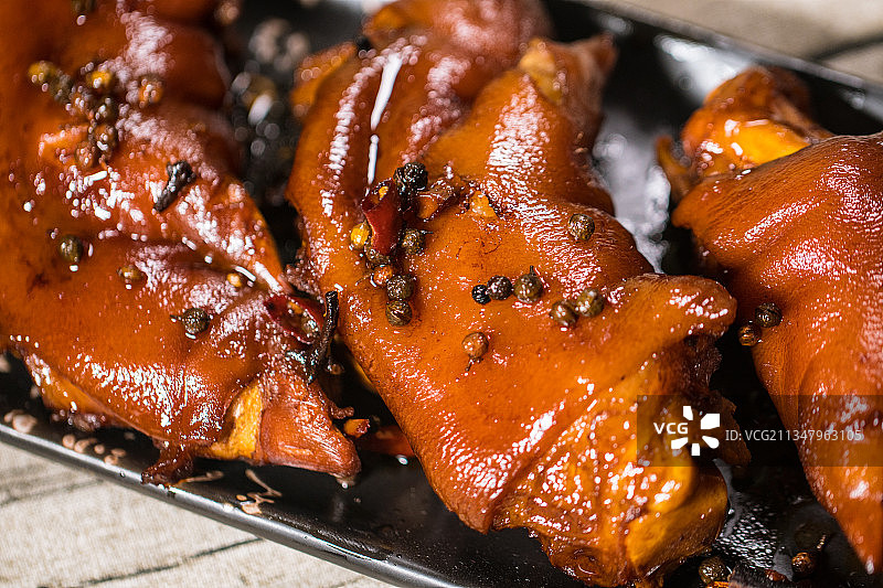 美味猪蹄美食摄影图片素材