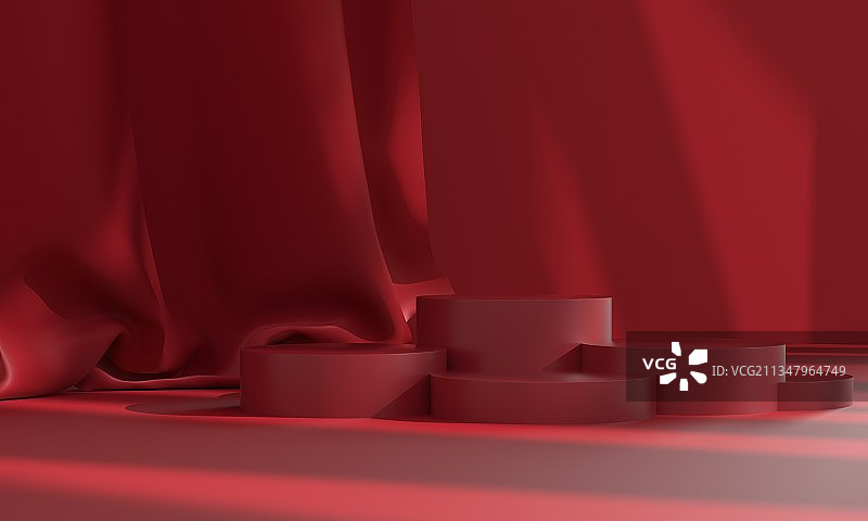 红色电商创意背景图片素材