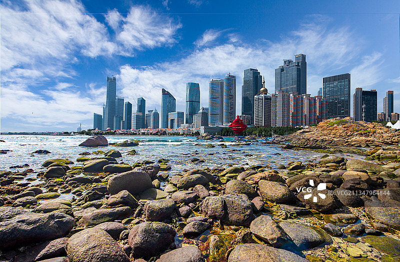 青岛城市风光图片素材
