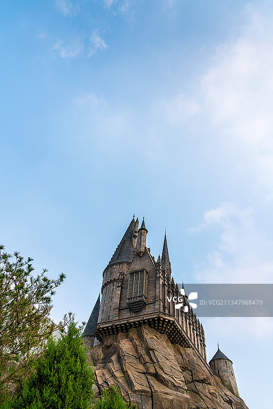 北京环球度假区霍格沃茨城堡图片素材