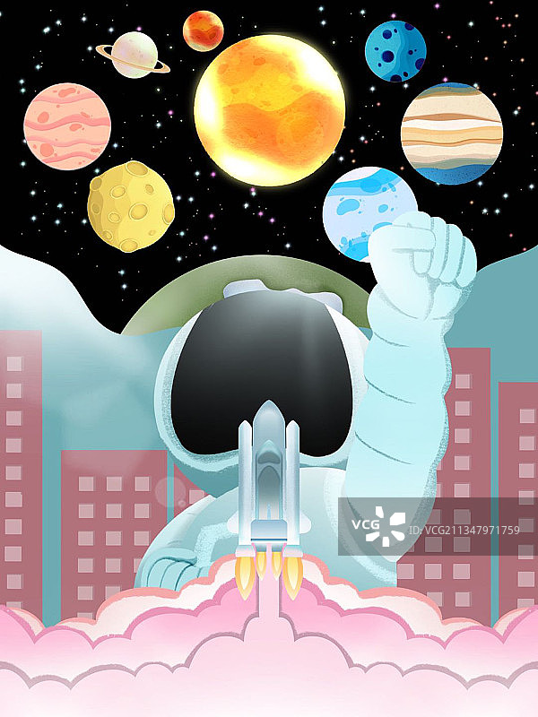 星辰大海图片素材