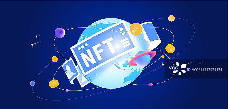 区块链图片素材