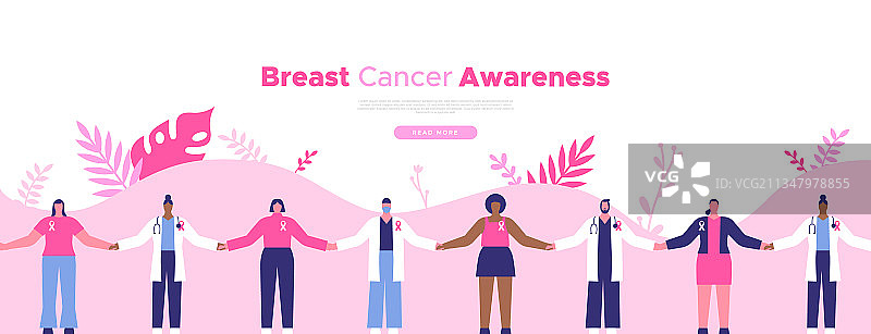 乳腺癌防治宣传医生模板图片素材