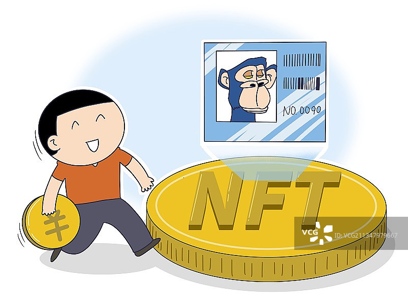 插画：NFT图片素材