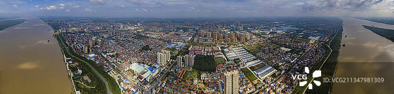 洪湖全景图片素材