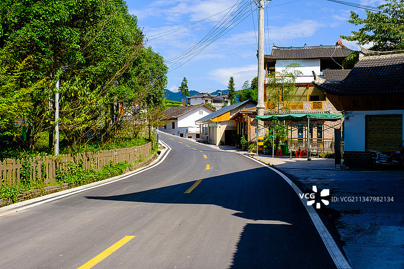 湖北恩施宣恩伍家台街道图片素材