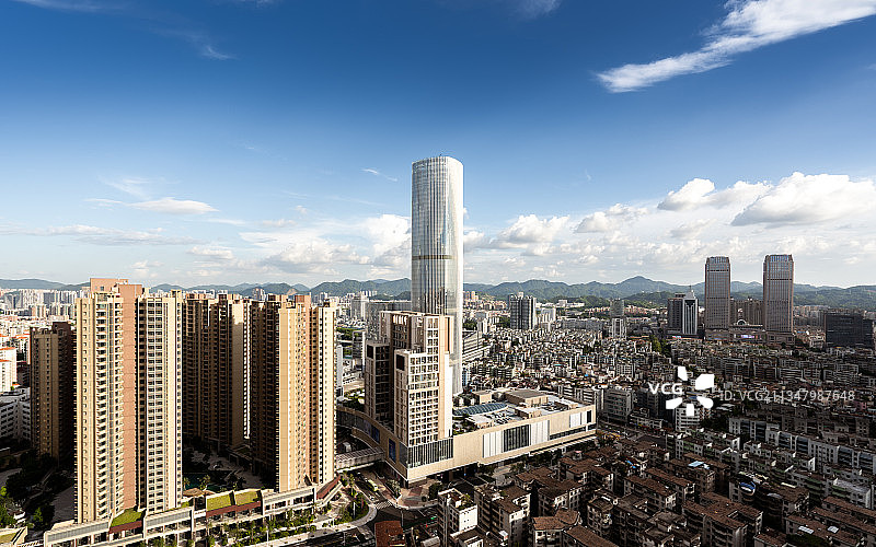 中山市城市建筑风光 完美金鹰 利和广场图片素材