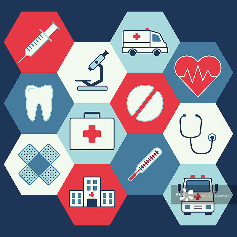 扁平风彩色简约图标素材图片素材