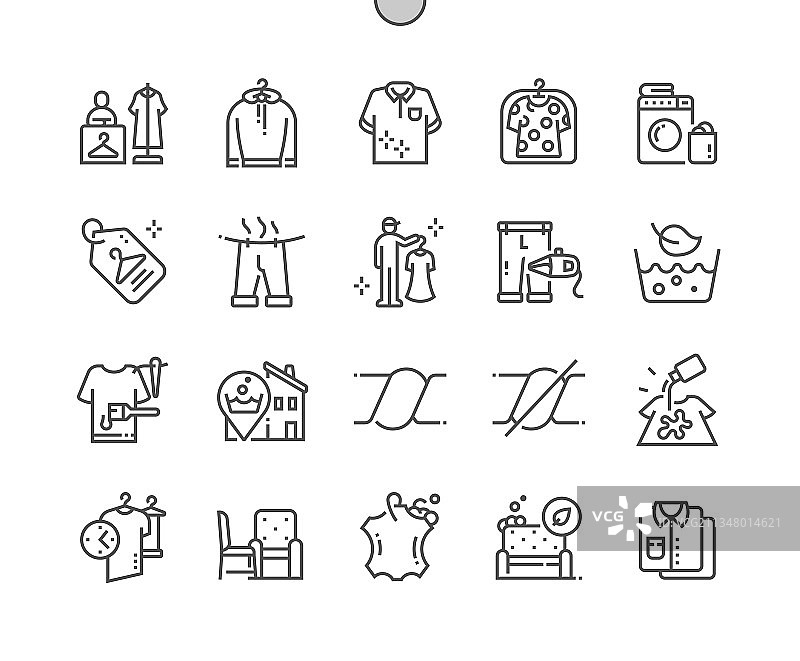 干洗衬衫污渍处理图片素材