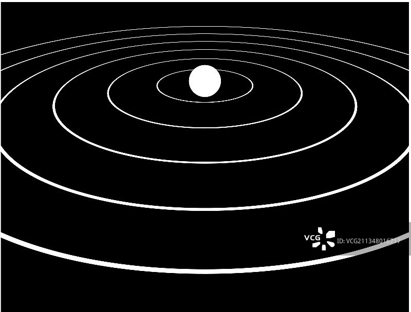 80年代太空主题T恤服装设计图片素材