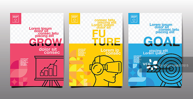 未来商务年度报告模板图片素材