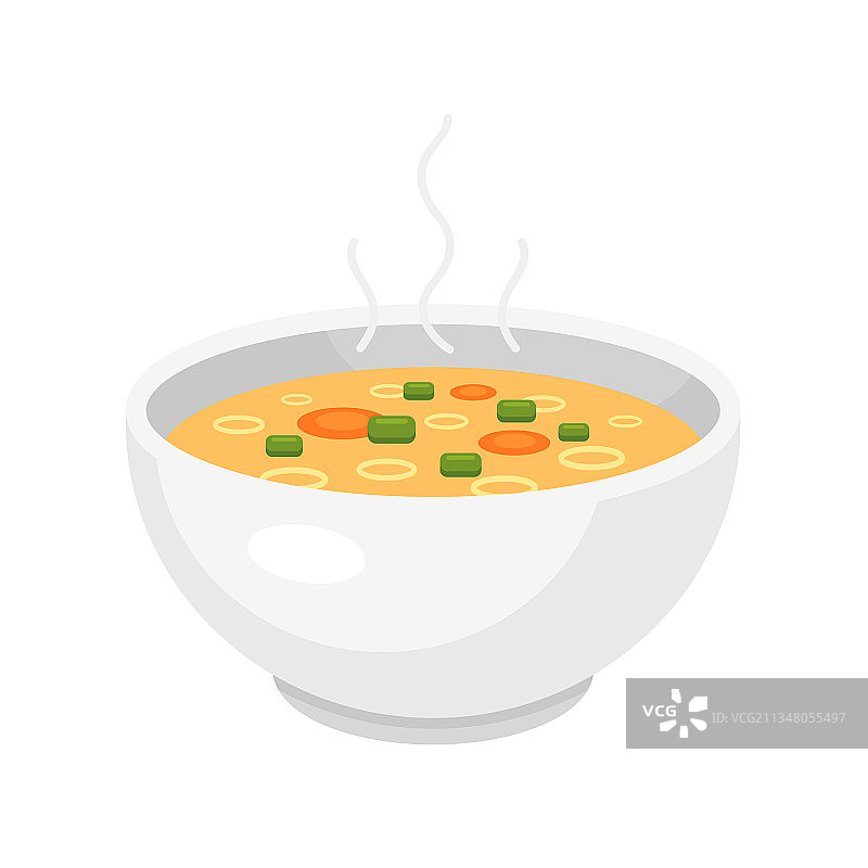 鸡肉蔬菜高汤图片素材