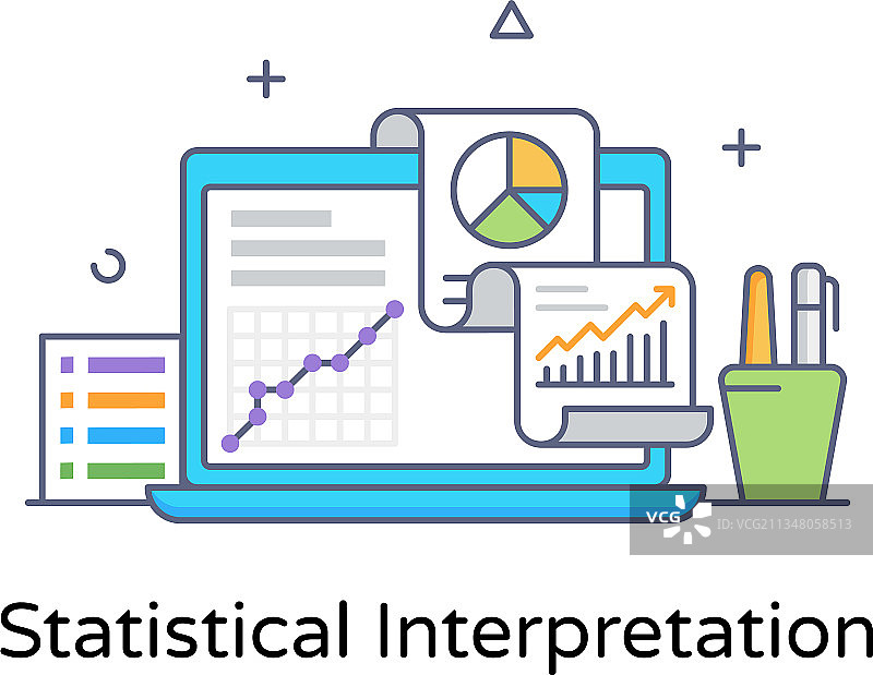 数据统计解读图片素材
