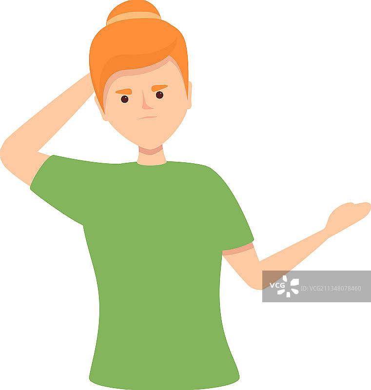 女性选择图标卡通图片素材