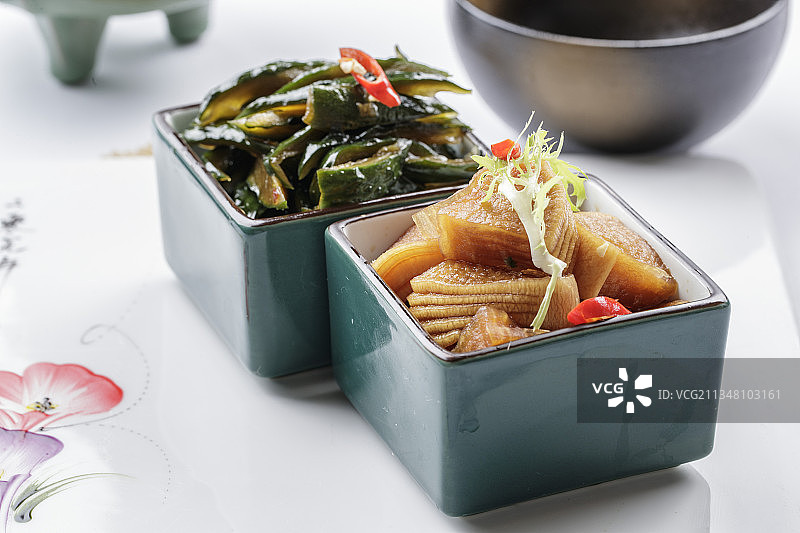 美味小酱菜（酱萝卜 酱黄瓜）图片素材
