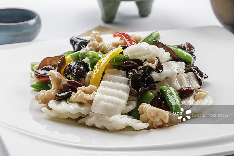 粤菜荷塘月色图片素材