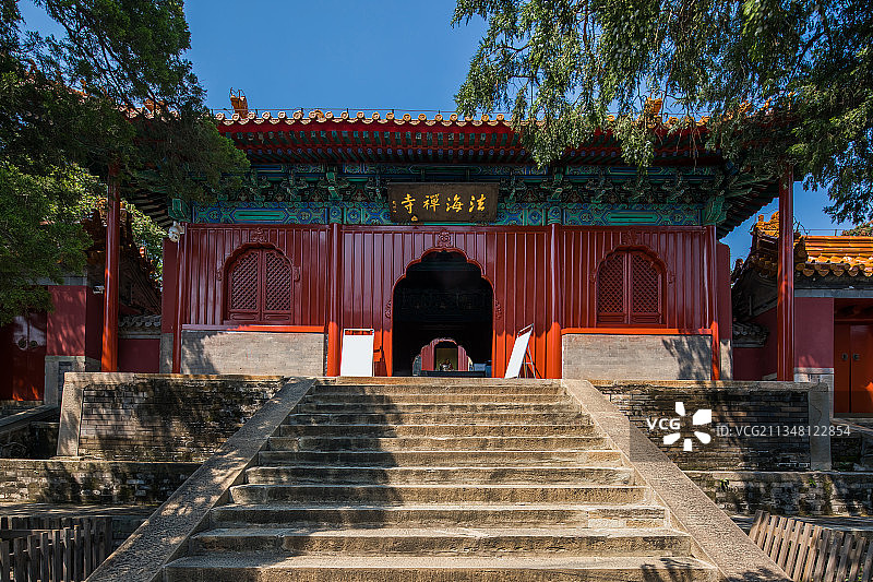北京法海寺森林公园图片素材