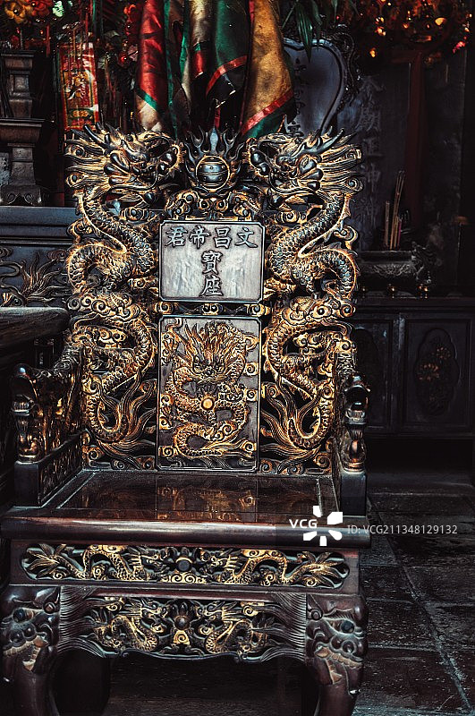 香港大埔文武二帝庙图片素材