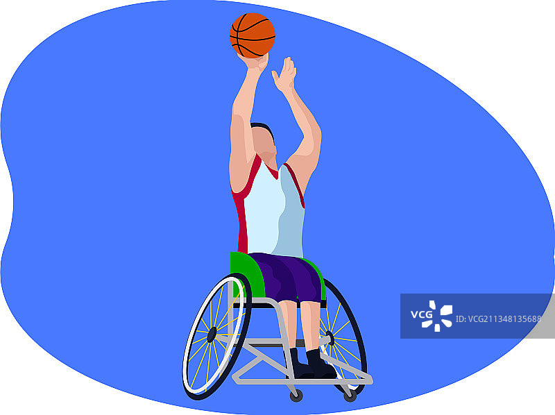 残的篮球运动员图片素材