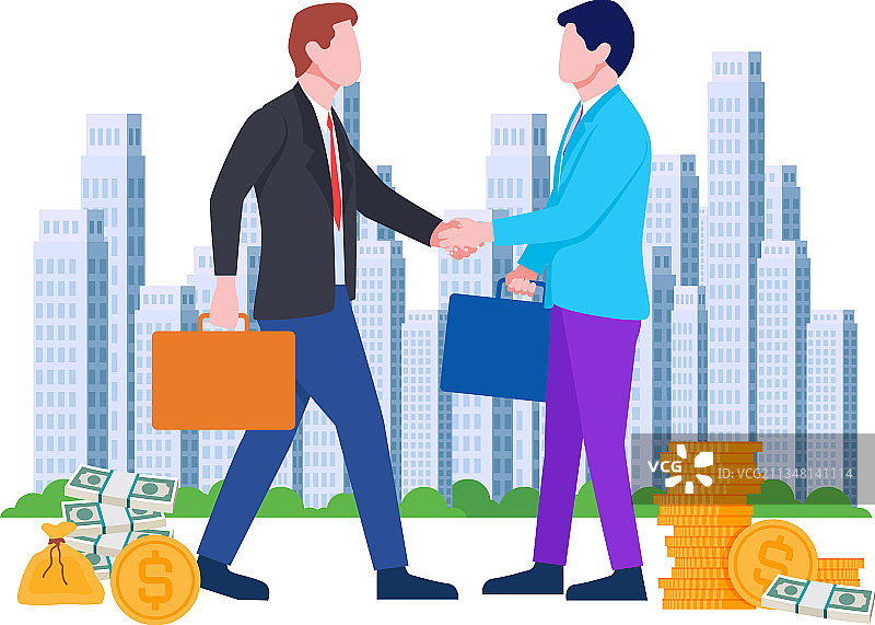 商业合作图片素材