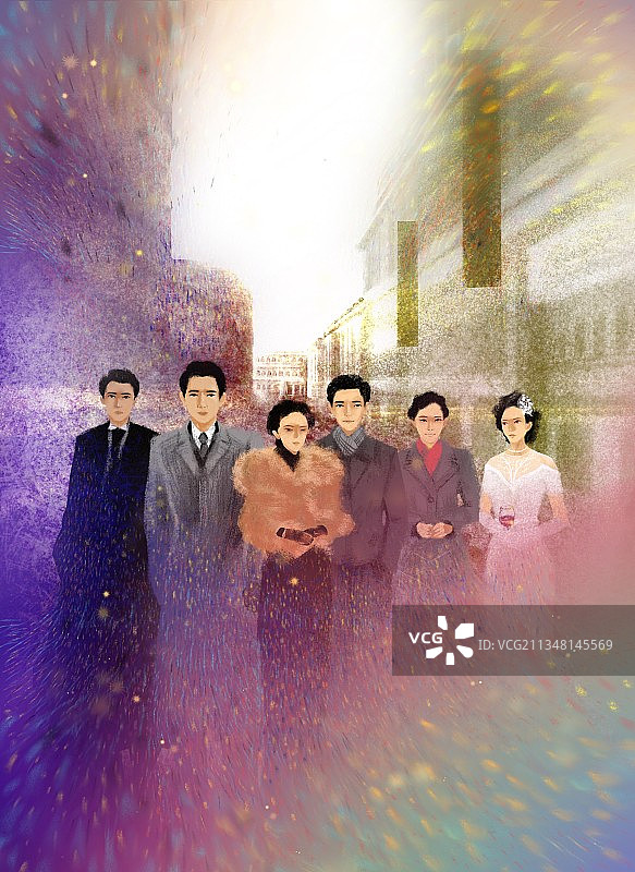 人物插画图片素材