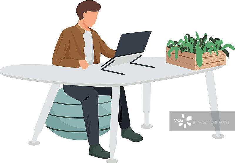 现代家具工作场所构成图片素材