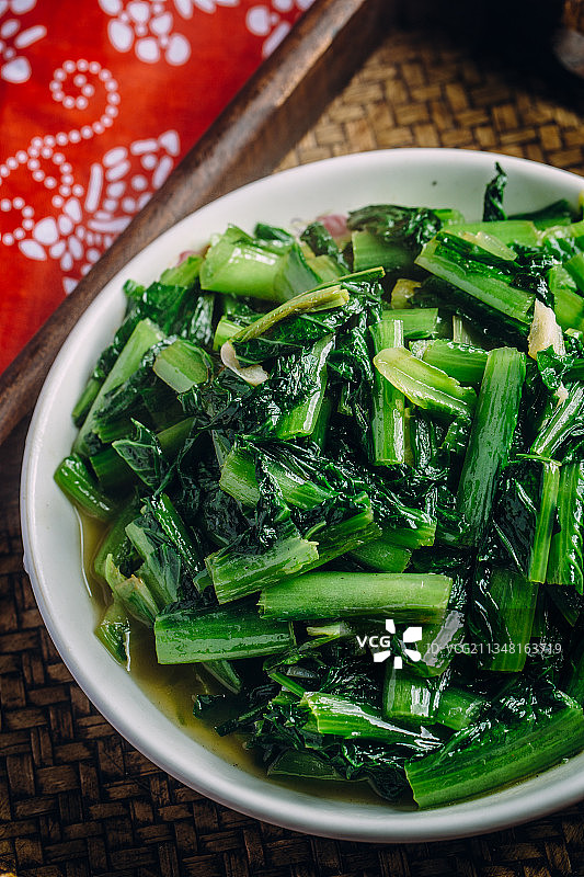 蔬菜素菜油麻菜摄影图片素材