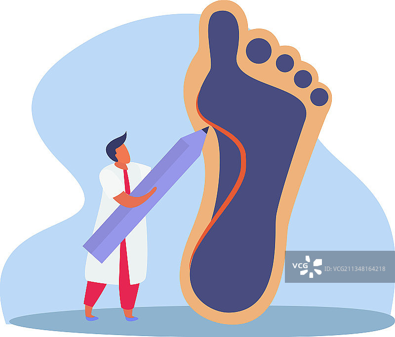 足科医生诊所组合图片素材