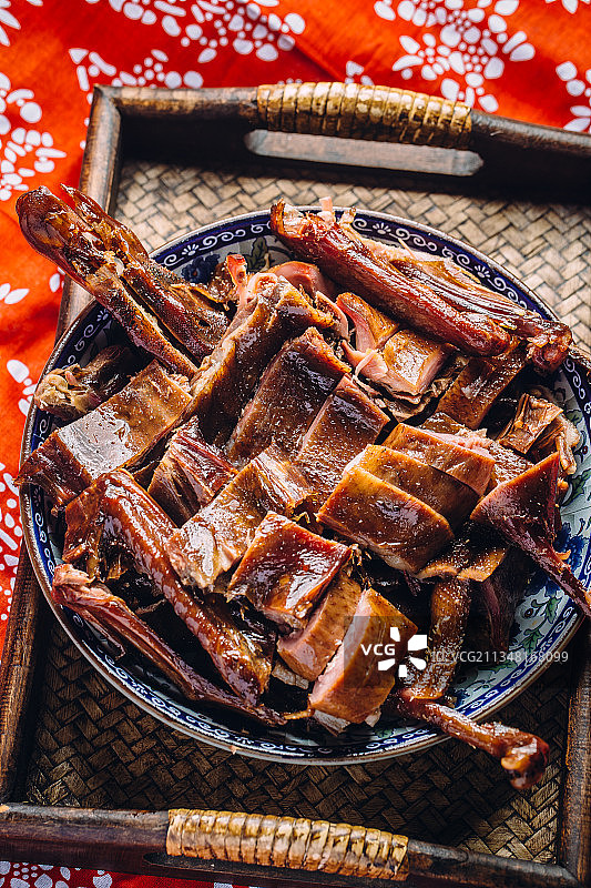 板鸭中式美食图片素材