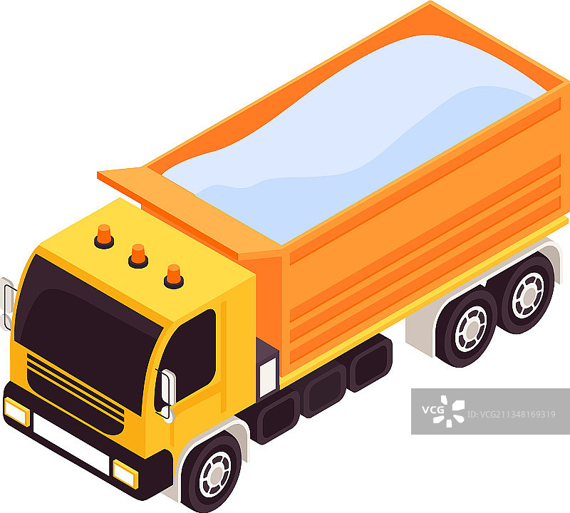 运雪车构成图片素材