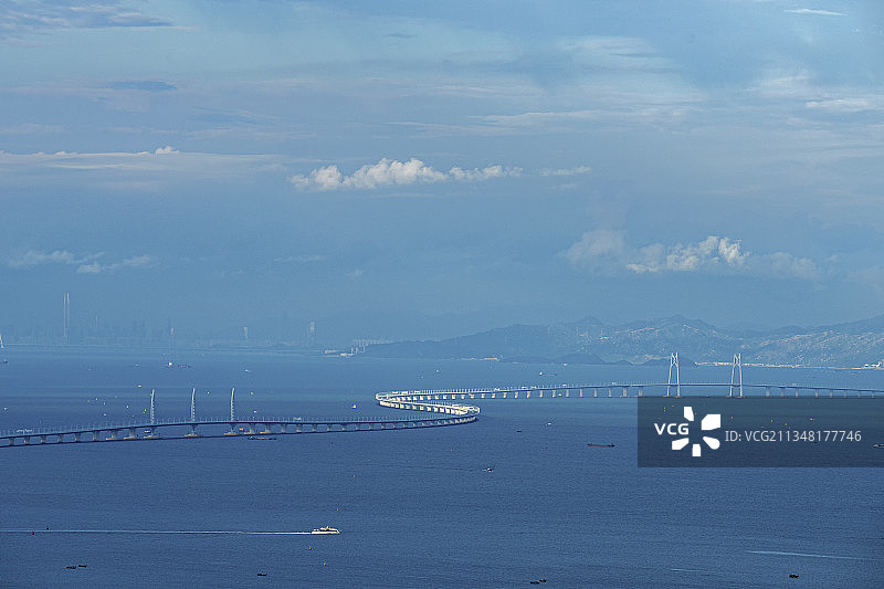 粤澳深度合作区澳门城市风光图片素材