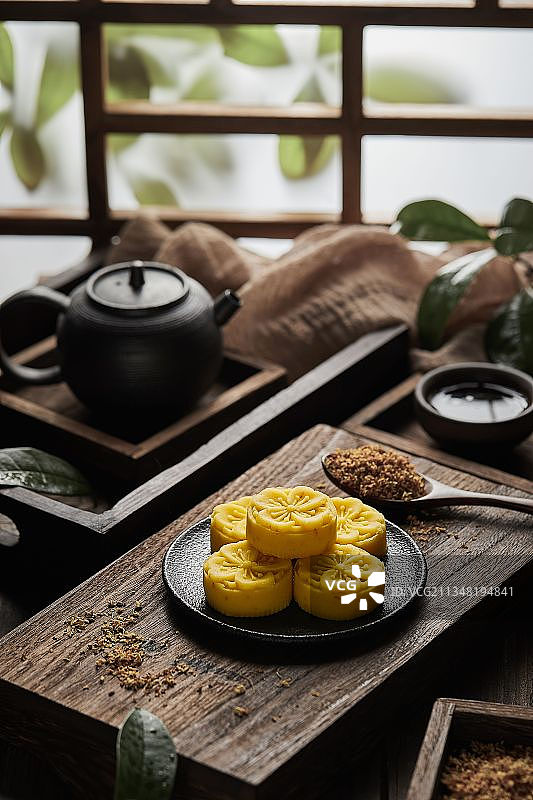 桂花糕图片素材