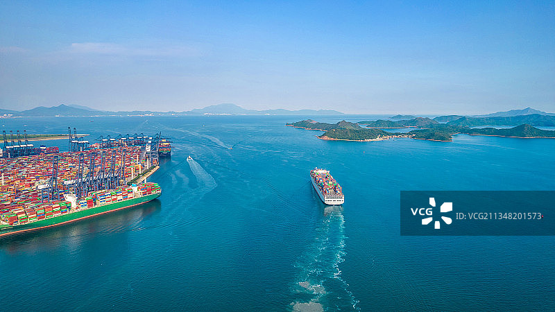 盐田港口图片素材