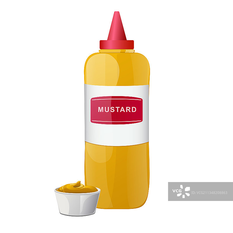 蜂蜜芥末奶油酱图片素材