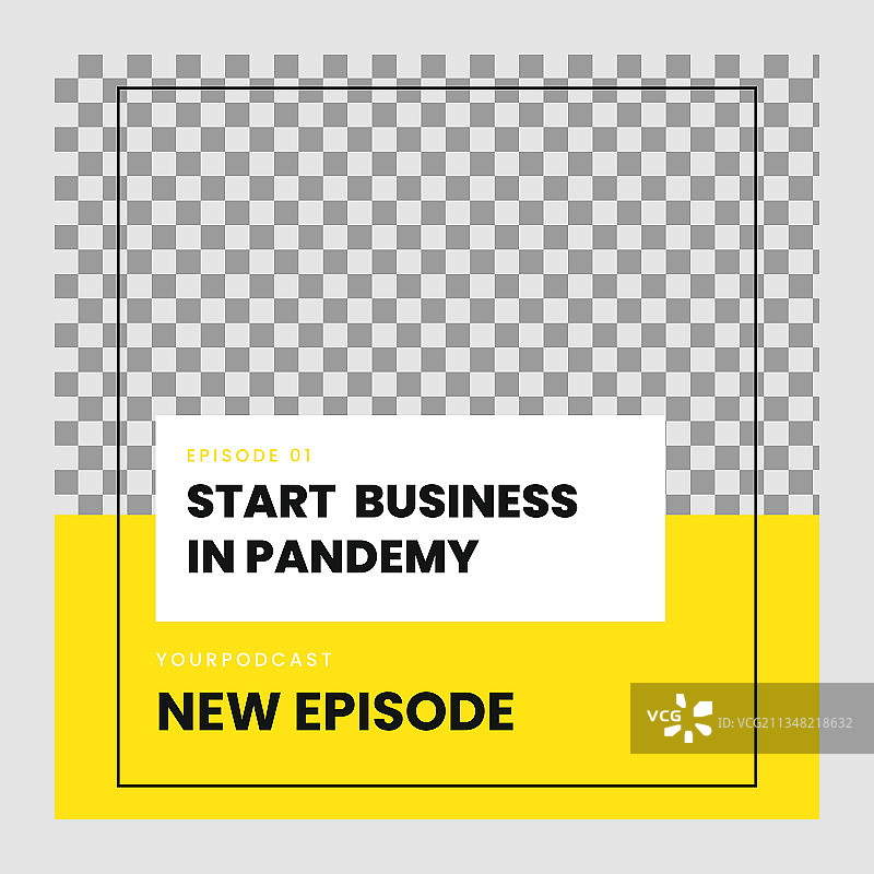 商业主题社交媒体帖子模板图片素材