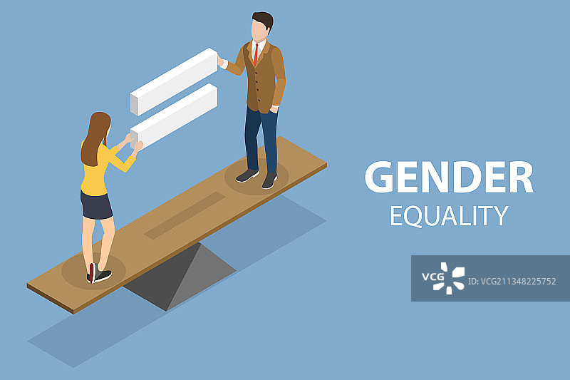 三维等距平面概念图片素材