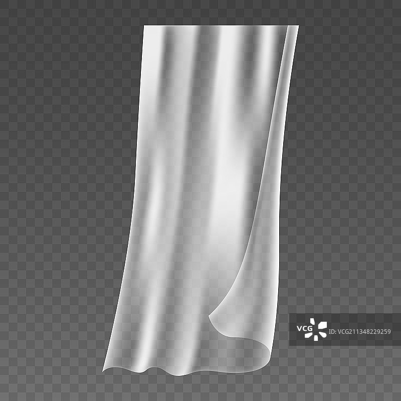 逼真柔滑雪纺窗帘图片素材