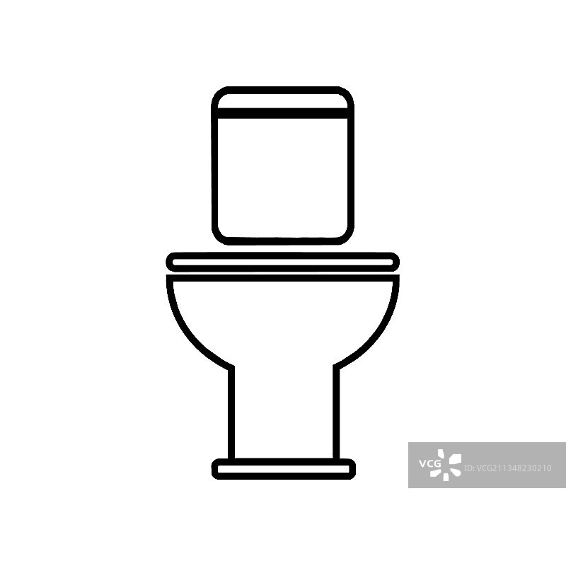 抽水马桶图标图片素材