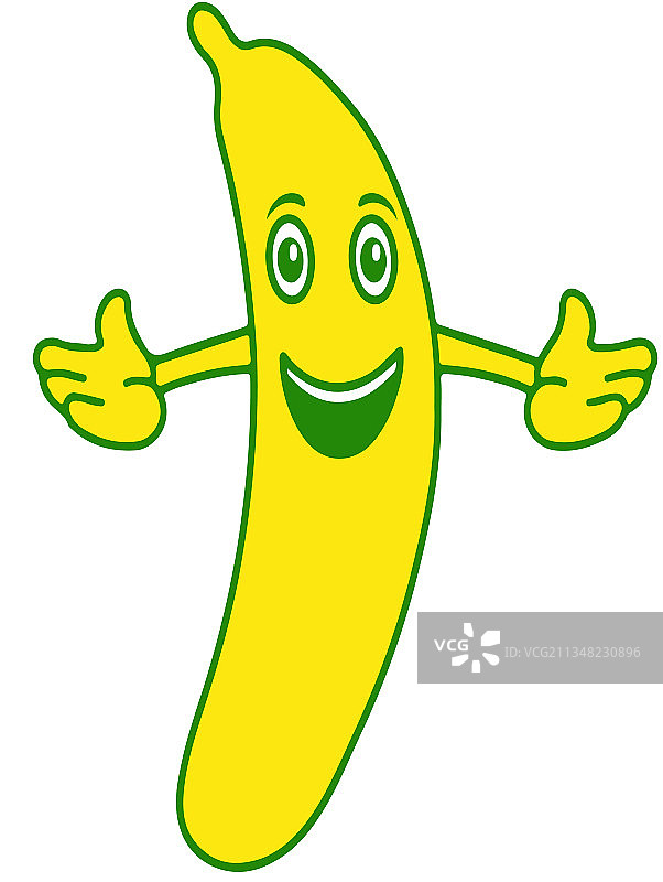 香蕉水果logo图片素材