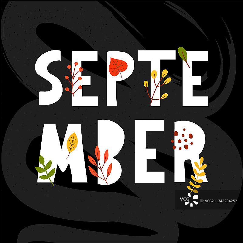 手绘字体排印短语：你好图片素材