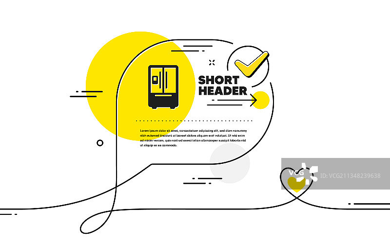 带制冰机图标的冰箱图片素材