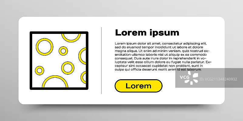 白色背景上的线条奶酪图标图片素材